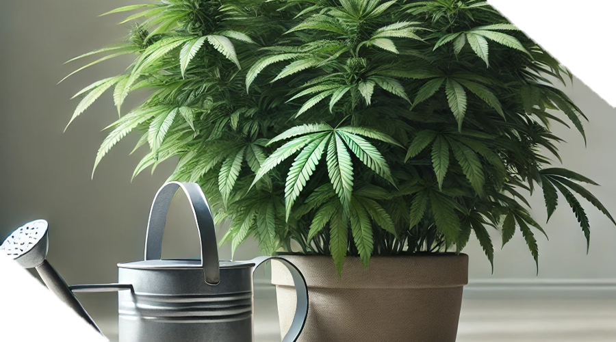 Hanfsteckling_duengen